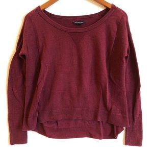 Thrifted Purple Cropped Sweater- American Eagle